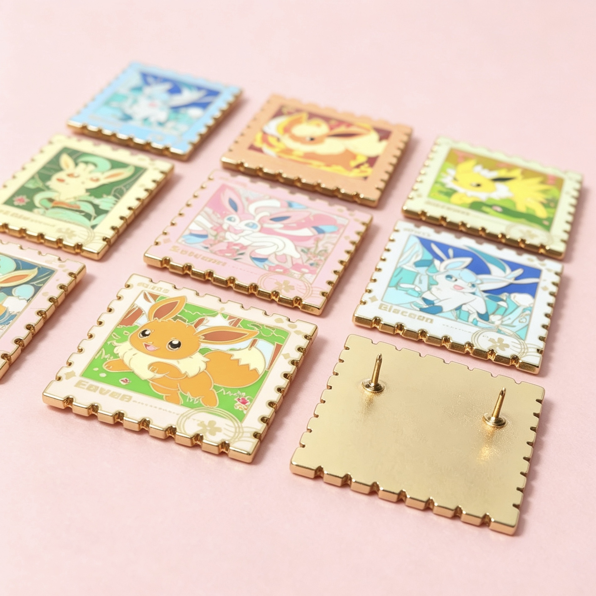 Enamel Pin - Eeveelution Stmap Series - Image 4