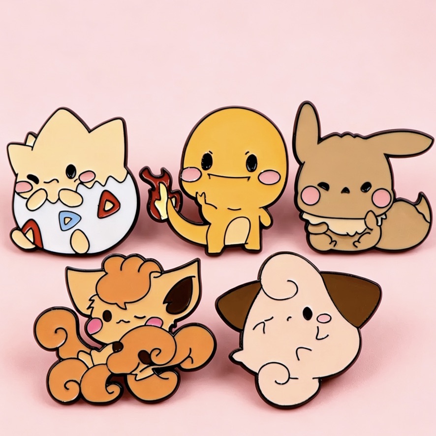Enamel Pin - Chibi Babies