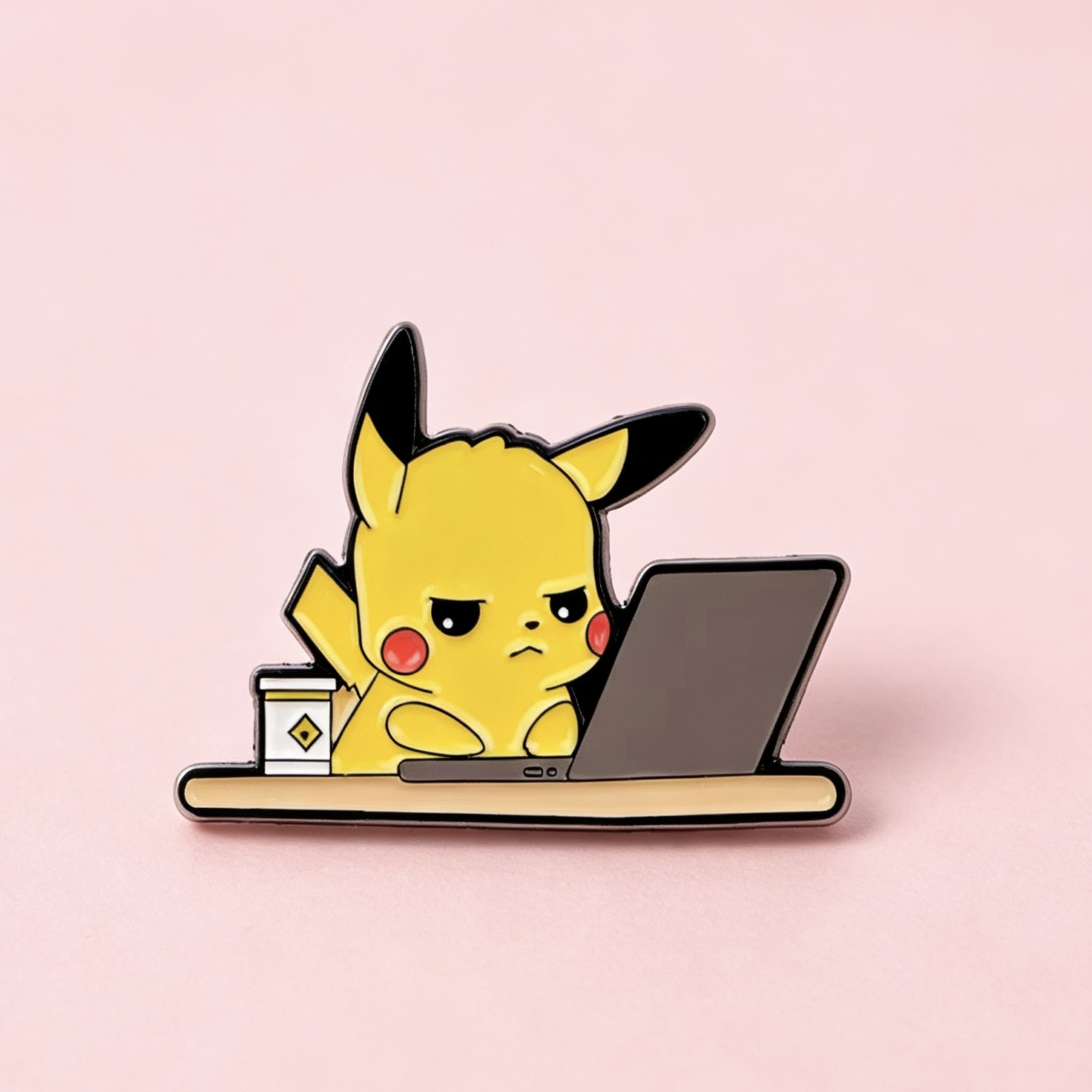 Enamel Pin - Working Pikachu