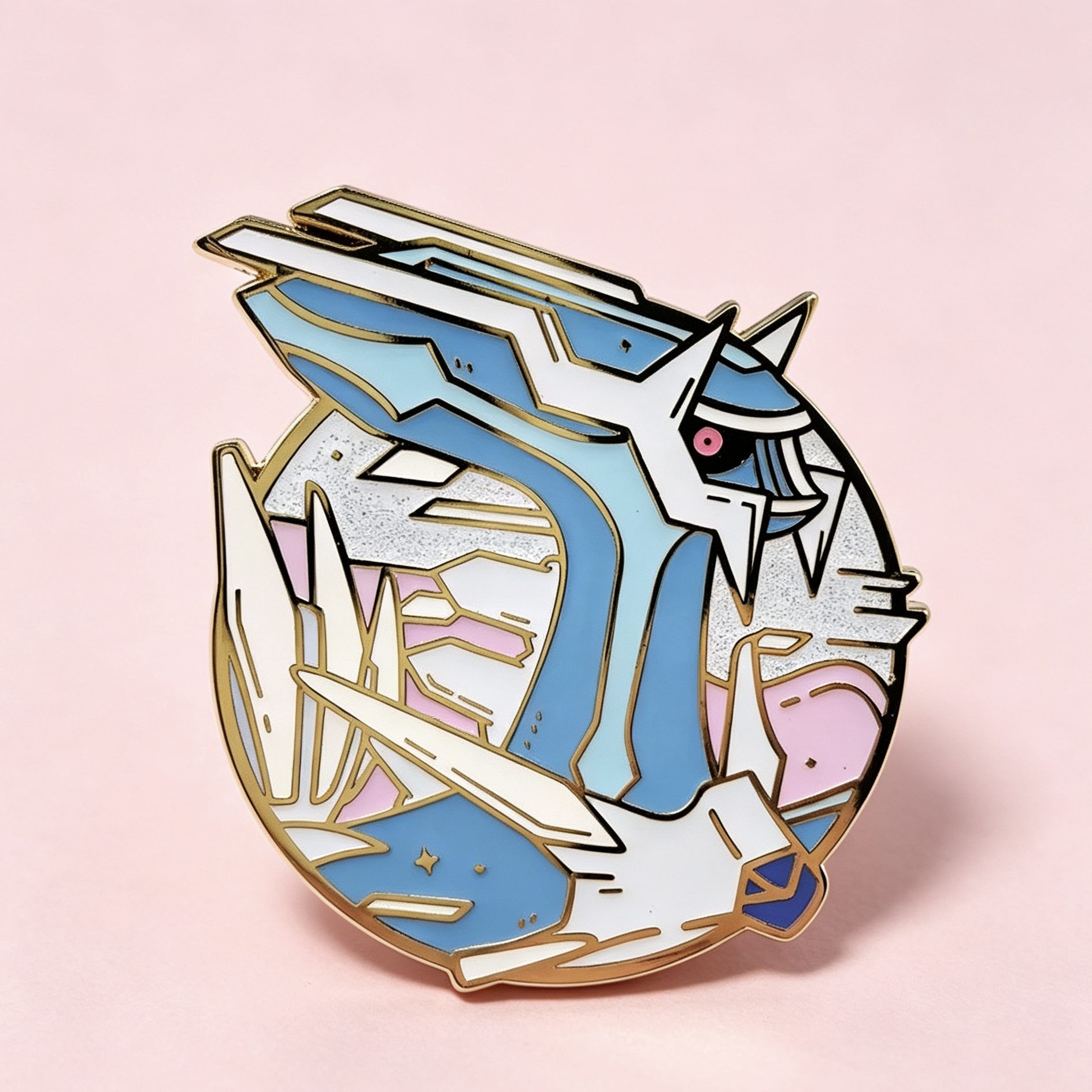 Enamel Pin - Dialga & Shiny Version - Image 2