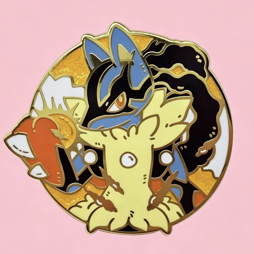 Enamel Pin - Lucario