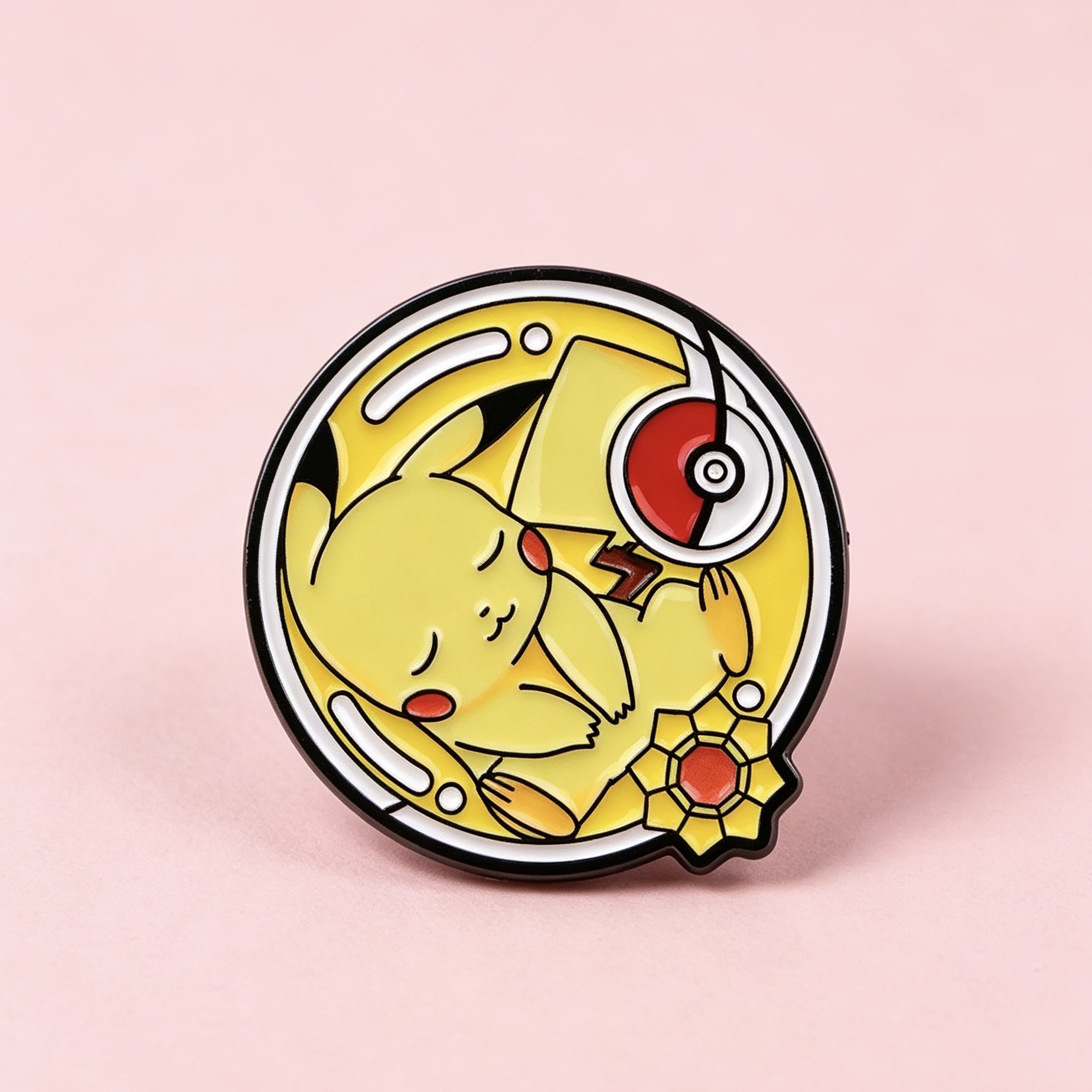 Enamel Pin - Pikachu and Starters - Image 4