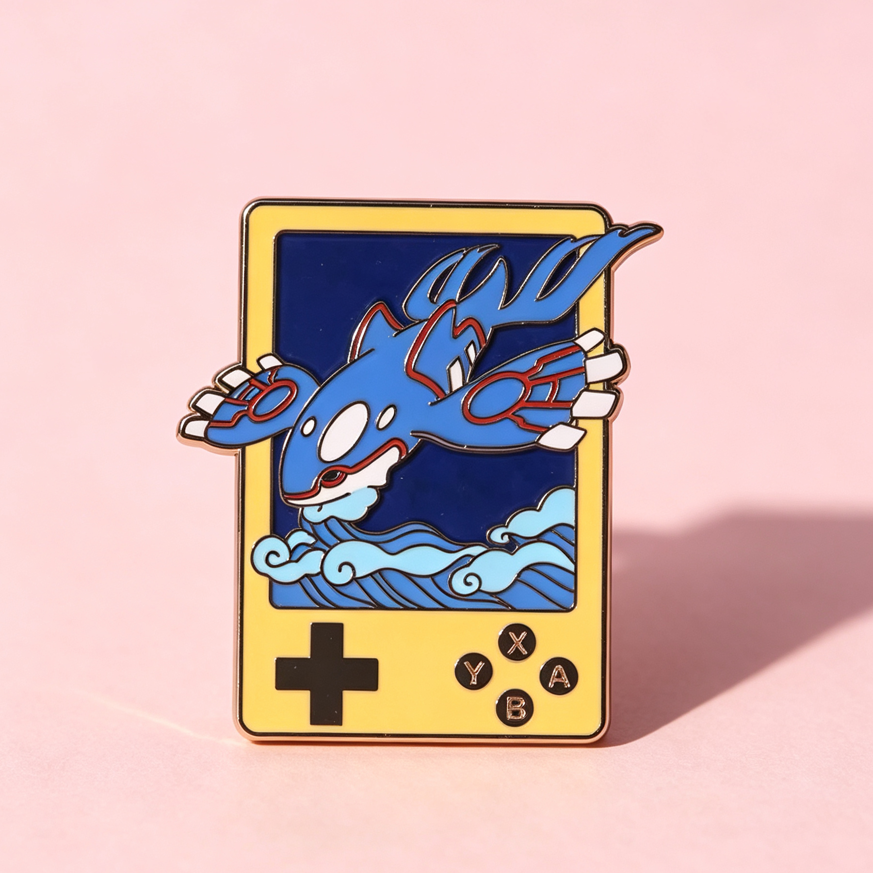Enamel Pin - Game Boy Jirachi, Mewtwo, Kyogre, Groudon, Rayquaza, Arceus - Image 4