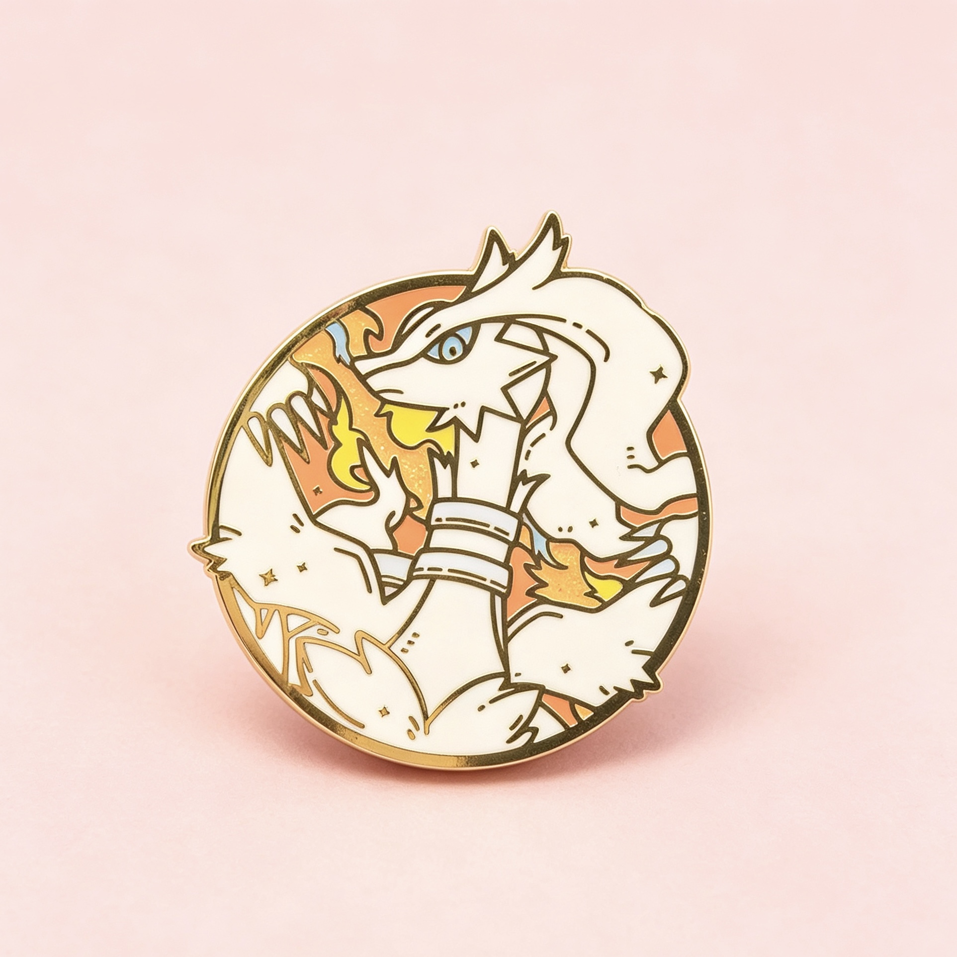 Enamel Pin - Reshiram, Zekrom, Kyurem - Image 3