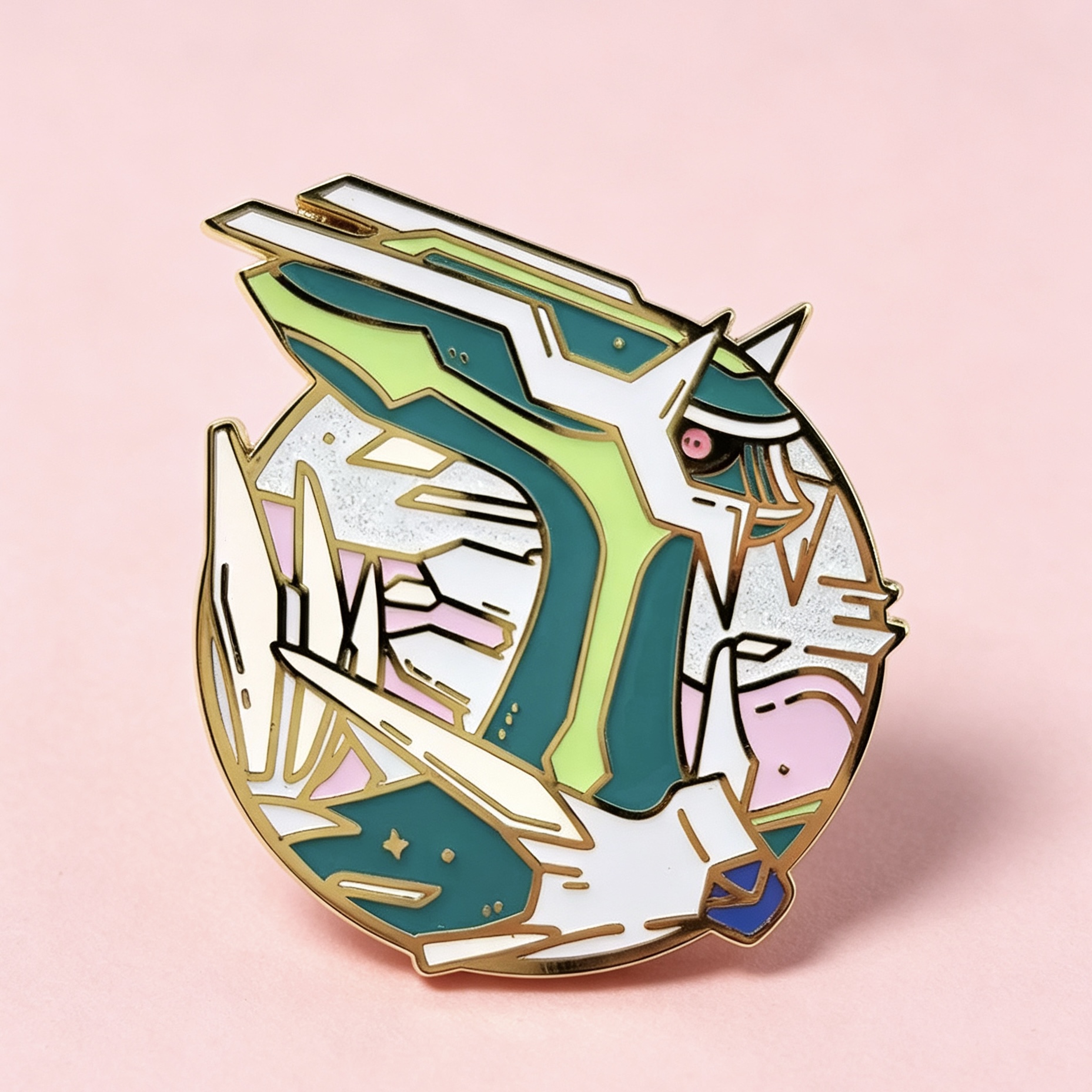 Enamel Pin - Dialga & Shiny Version - Image 3