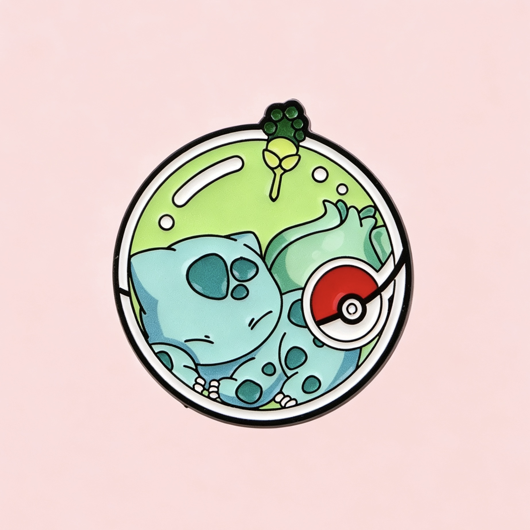 Enamel Pin - Pikachu and Starters - Image 3