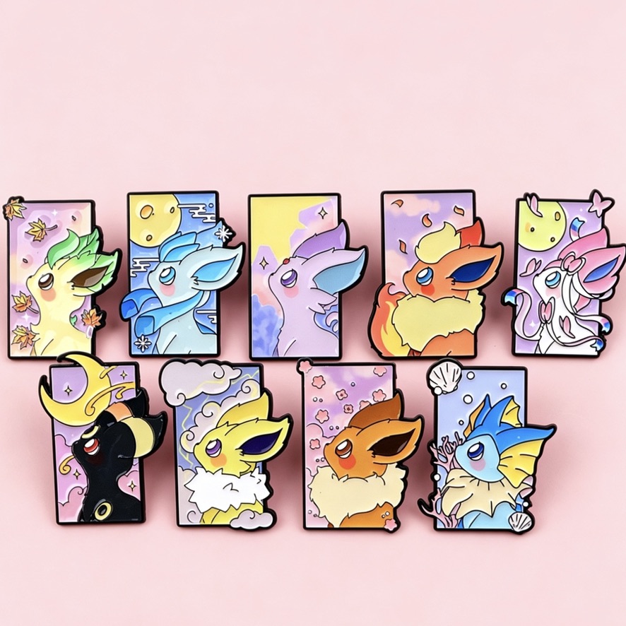 Eevee Enamel Pin - Portrait Series