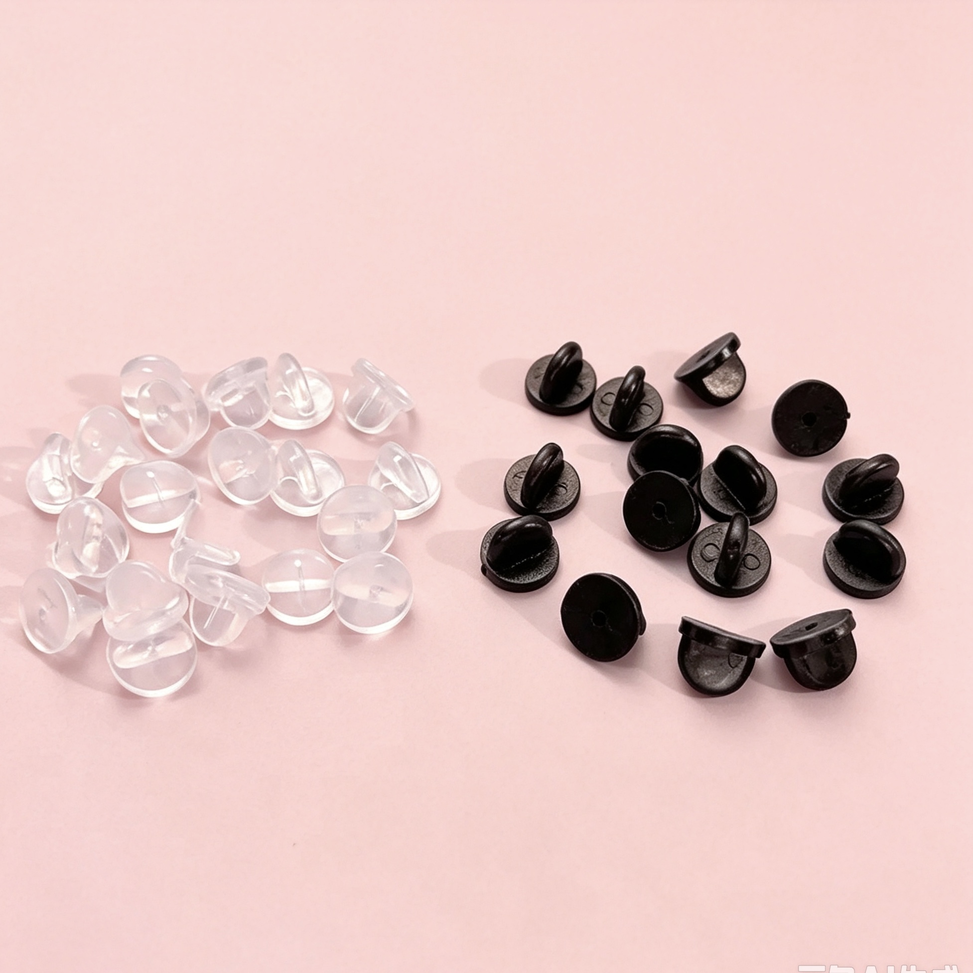 Rubber Pin Back