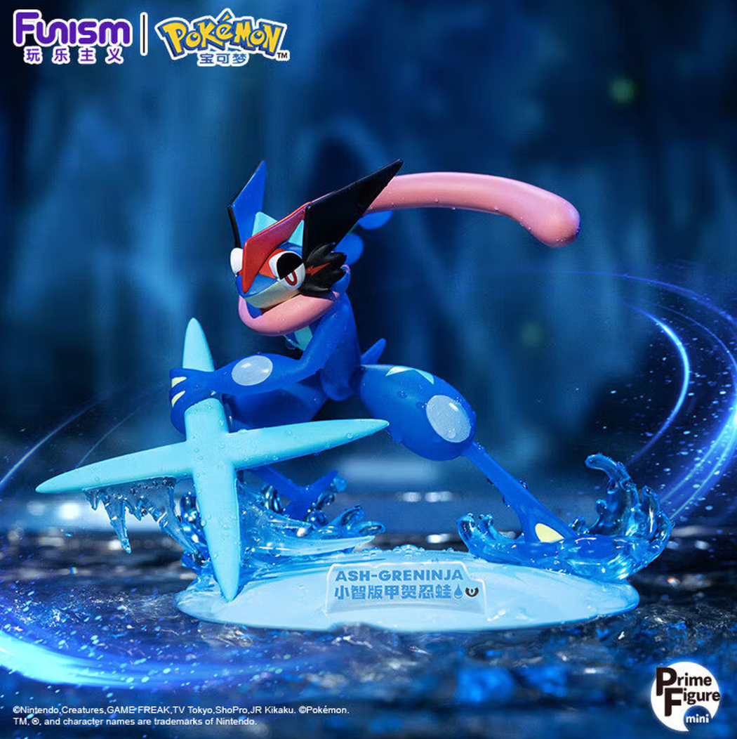 Funism Pokémon Ash's Greninja Small‑Size Static Figure