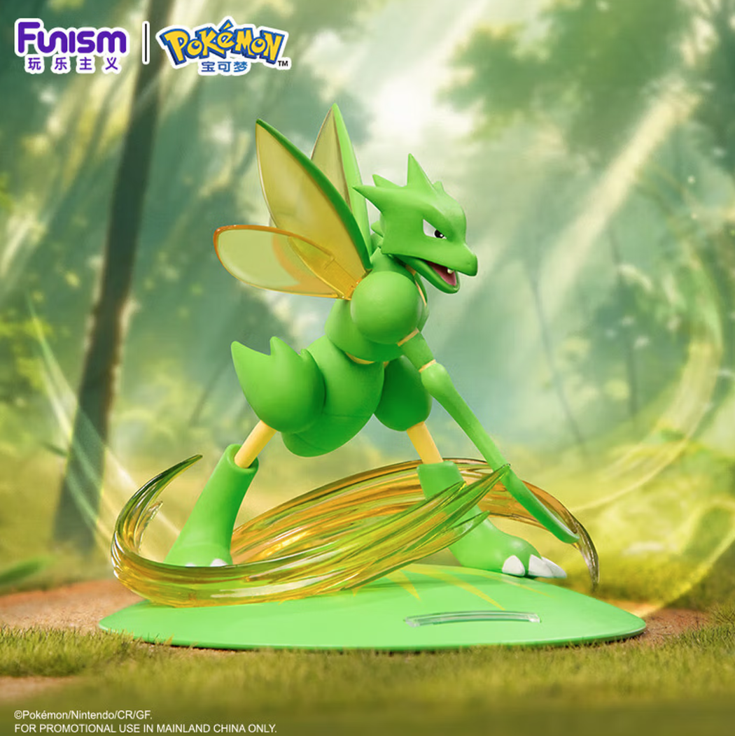 Funism Pokémon Scyther & Scizor Small‑Size Static Figure - Image 3