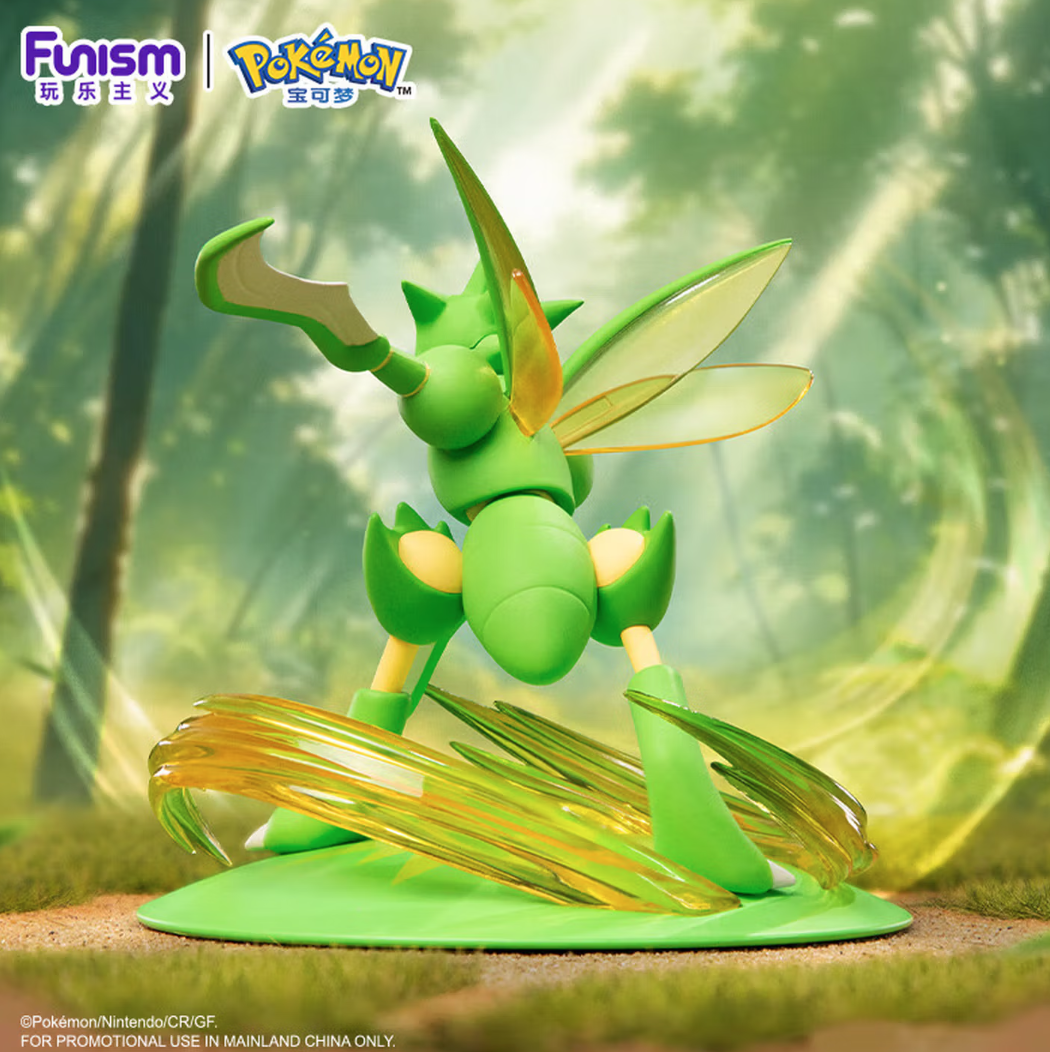 Funism Pokémon Scyther & Scizor Small‑Size Static Figure - Image 4
