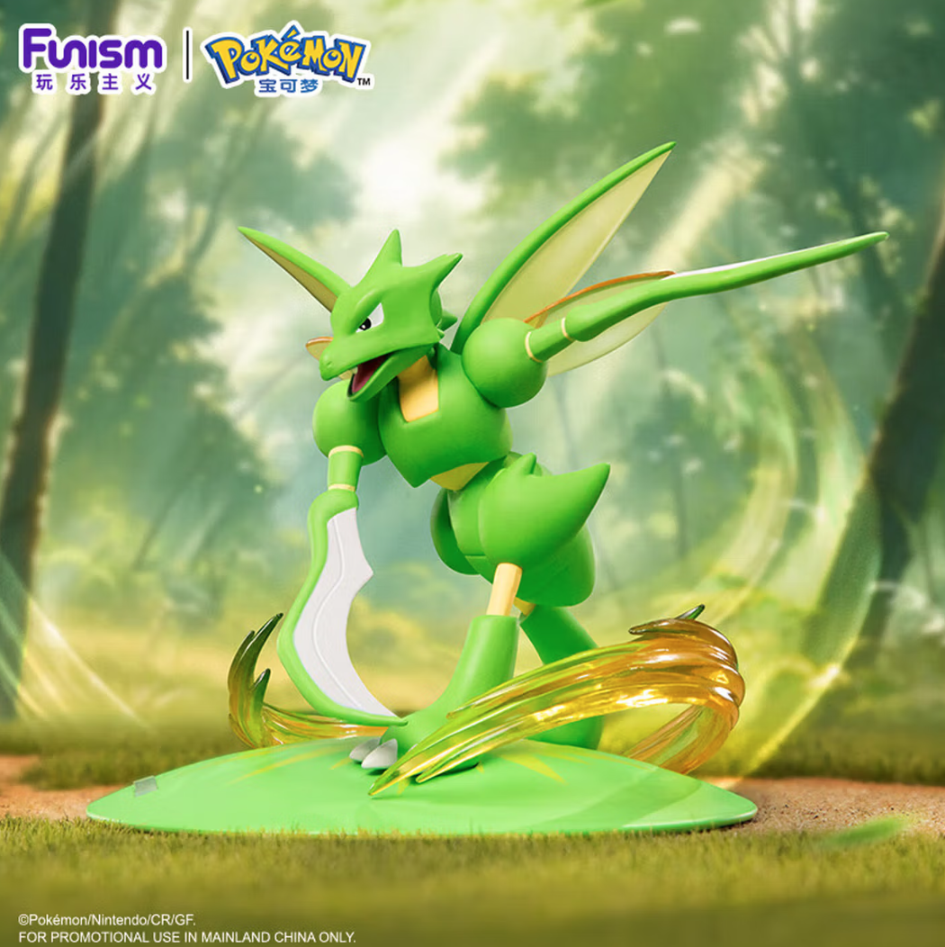 Funism Pokémon Scyther & Scizor Small‑Size Static Figure - Image 5