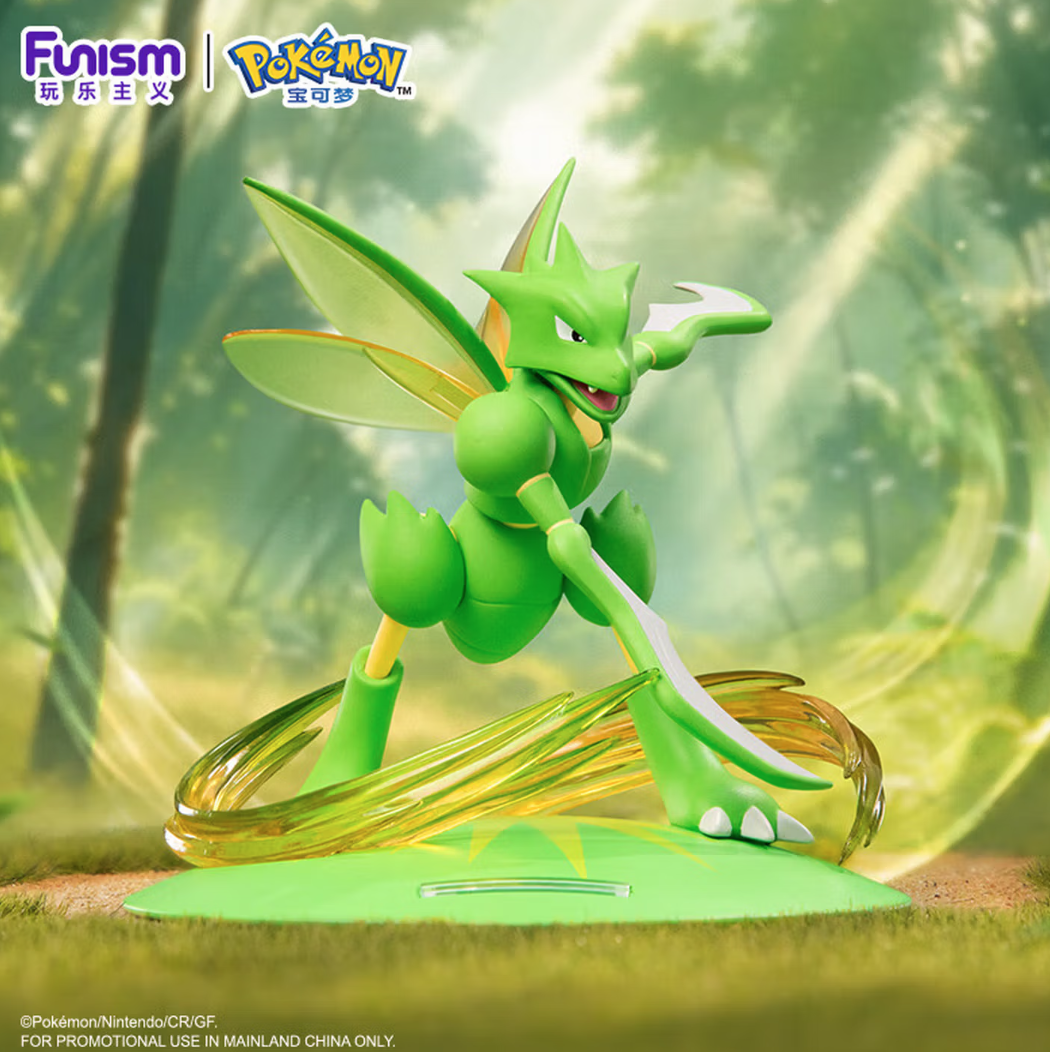 Funism Pokémon Scyther & Scizor Small‑Size Static Figure - Image 6