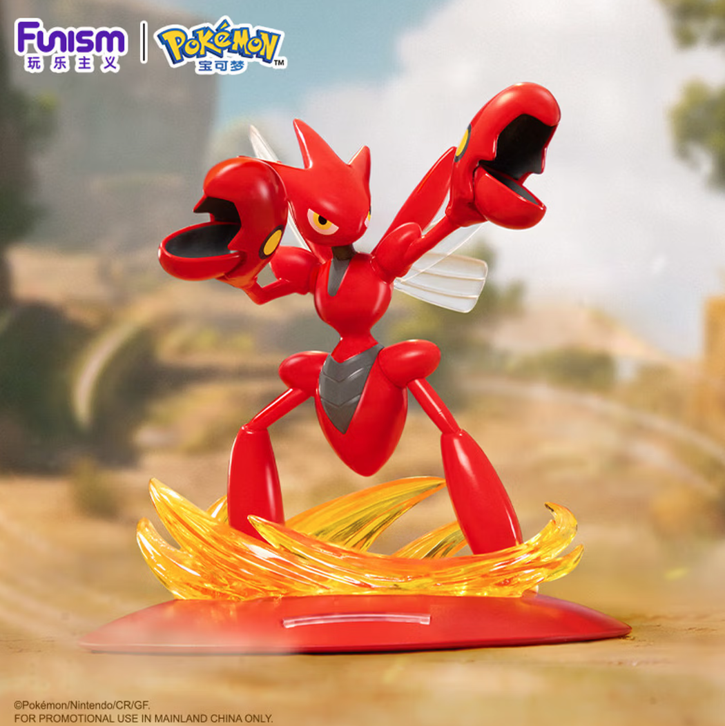 Funism Pokémon Scyther & Scizor Small‑Size Static Figure - Image 7