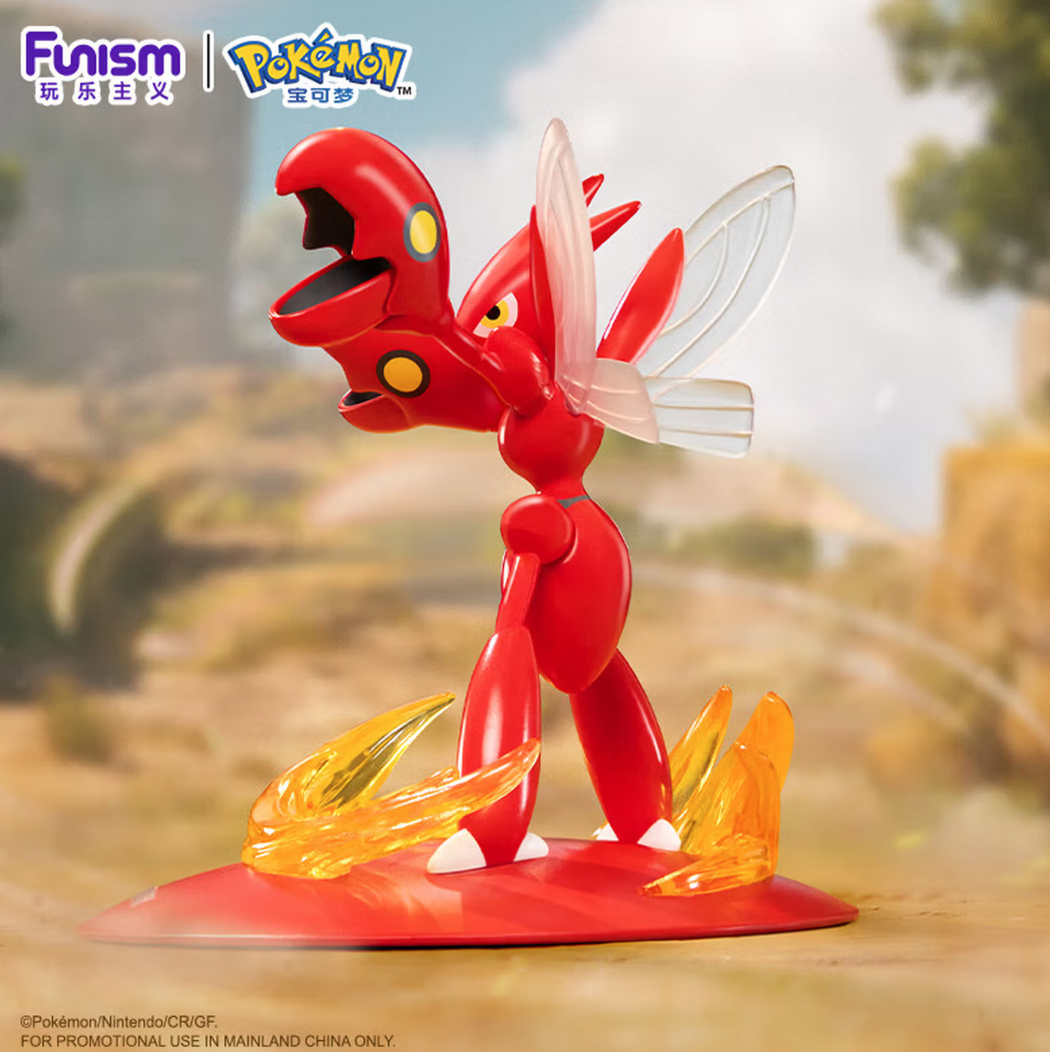 Funism Pokémon Scyther & Scizor Small‑Size Static Figure - Image 8