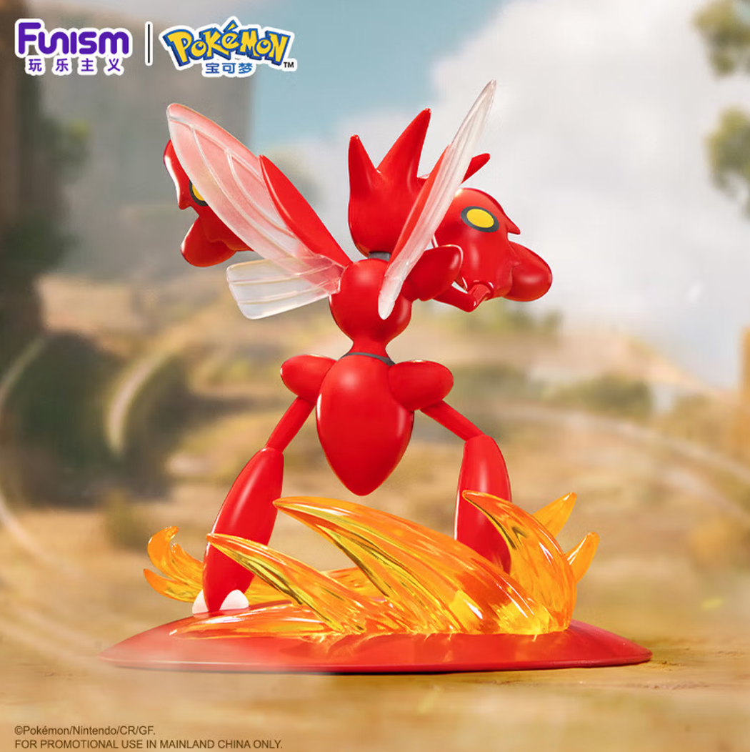 Funism Pokémon Scyther & Scizor Small‑Size Static Figure - Image 9