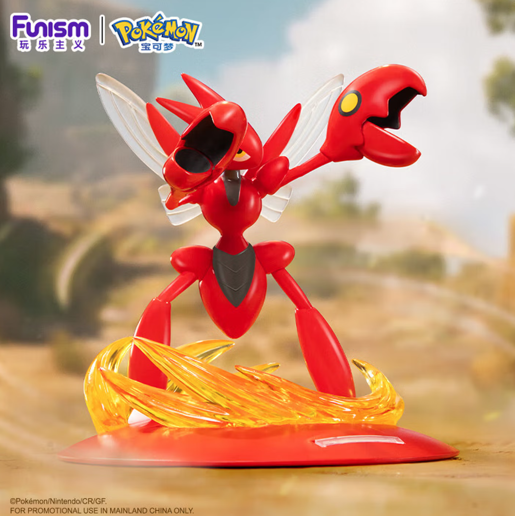 Funism Pokémon Scyther & Scizor Small‑Size Static Figure - Image 10