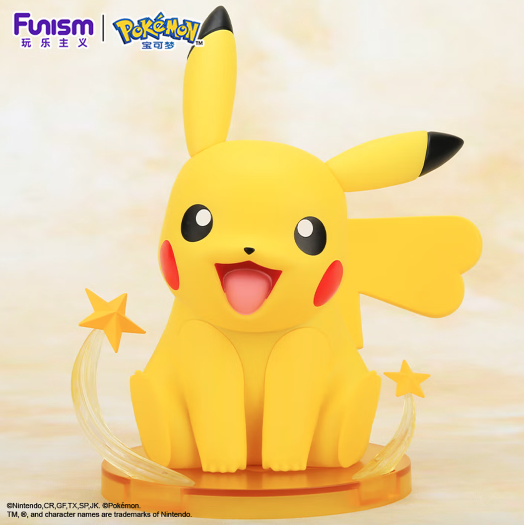 Funism Pokémon Female Pikachu Medium‑Size Static Figure