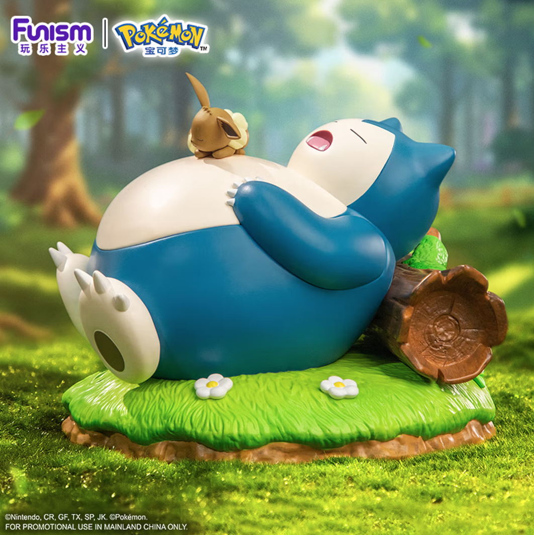 Funism Pokémon Snorlax & Eevee Static Figure - Image 2