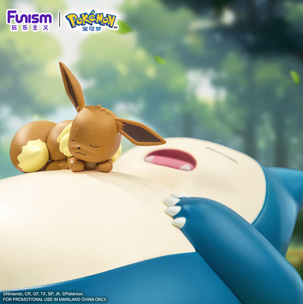 Funism Pokémon Snorlax & Eevee Static Figure - Image 5