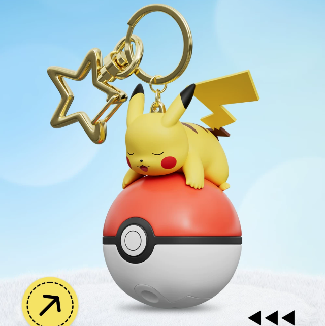 HOLLYBOX Pokémon Glowing Poké Ball Keychain - Image 7