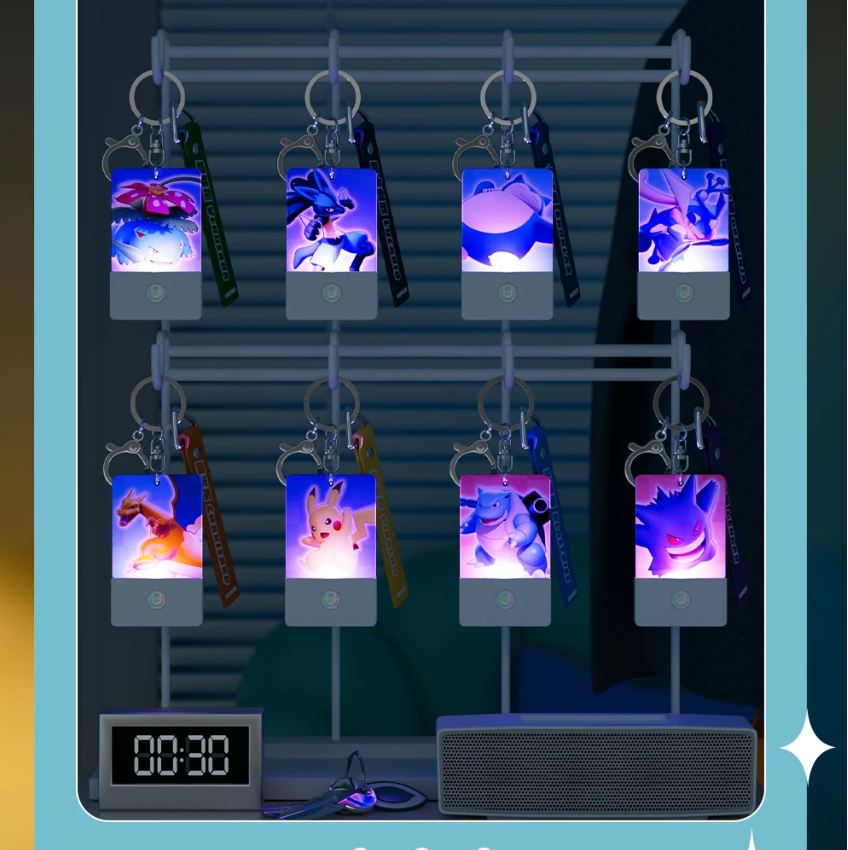 HOLLYBOX Pokémon Unite Light-Up Keychain - Image 2