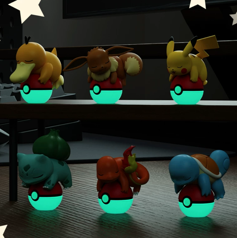 HOLLYBOX Pokémon Luminous Poké Ball Figure - Image 2