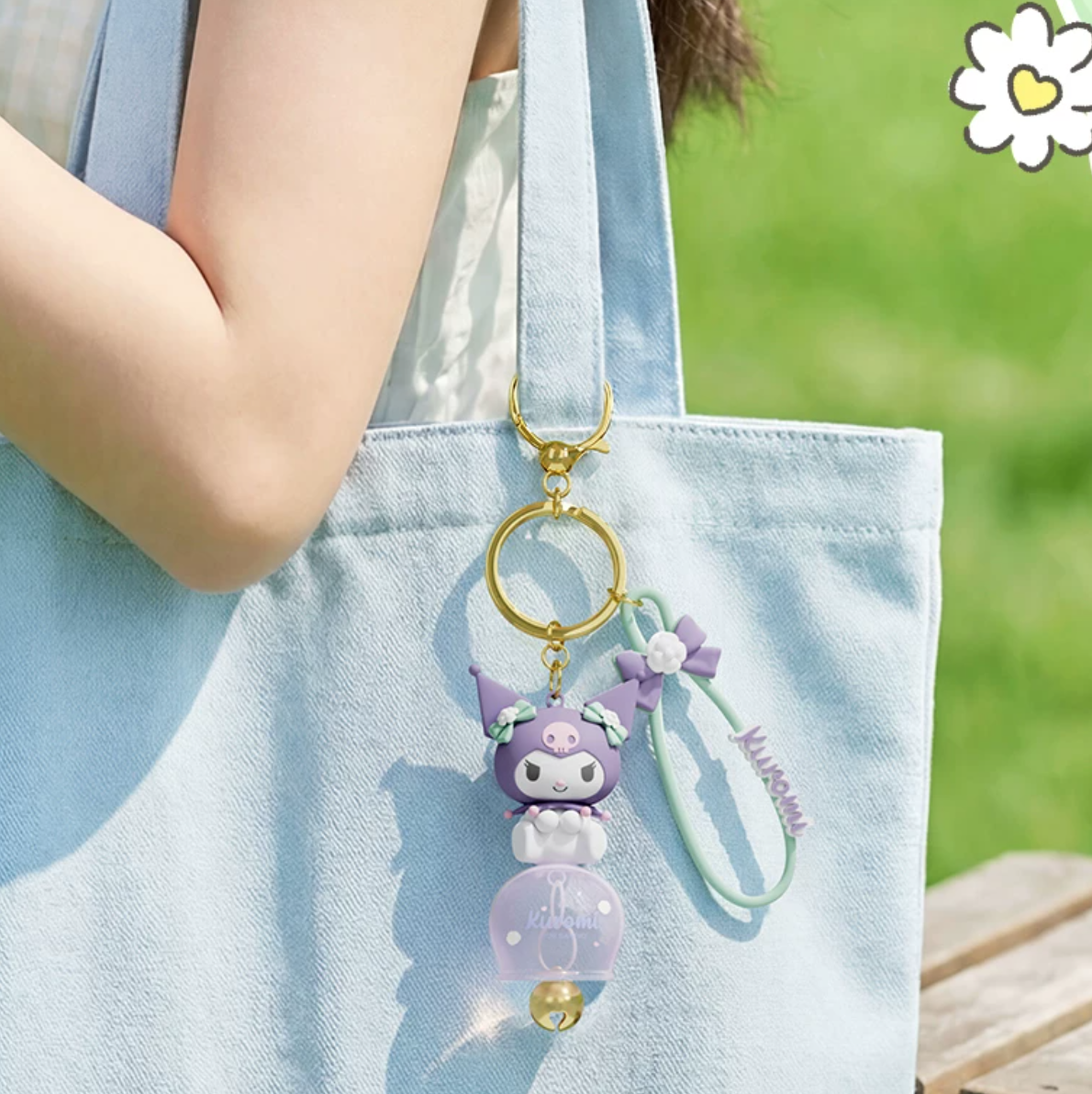 HOLLYBOX Sanrio Floral Town Wind Chime Charm/Keychain - Image 3