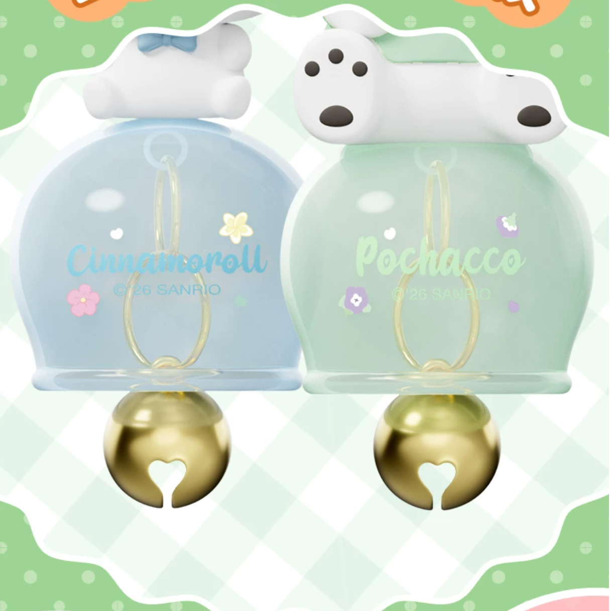 HOLLYBOX Sanrio Floral Town Wind Chime Charm/Keychain - Image 8