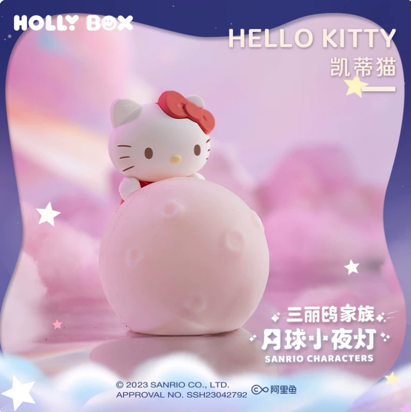 HOLLYBOX Sanrio Moon Shaped Night Light - Image 7