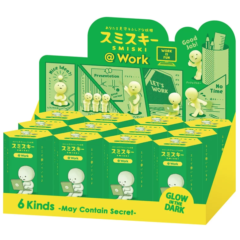 Smiski Glow‑in‑the‑Dark Blind Box Collectible Figures - Work Series - Image 9