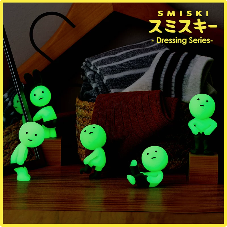 Smiski Glow‑in‑the‑Dark Blind Box Collectible Figures - Dressing Series - Image 3