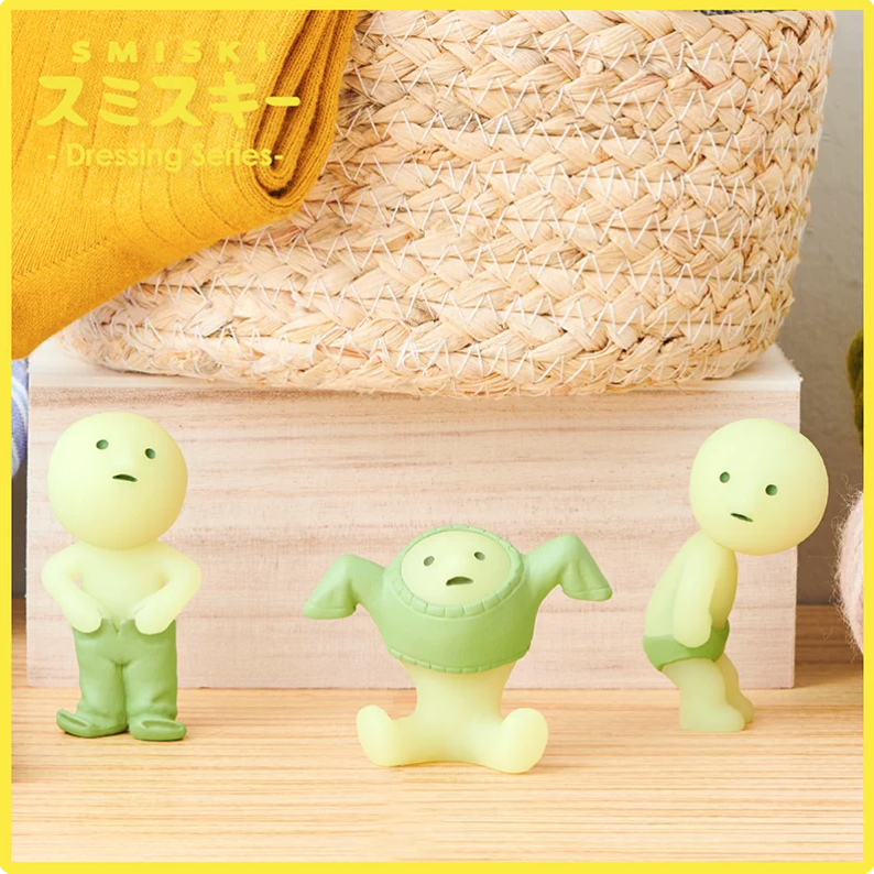 Smiski Glow‑in‑the‑Dark Blind Box Collectible Figures - Dressing Series - Image 5