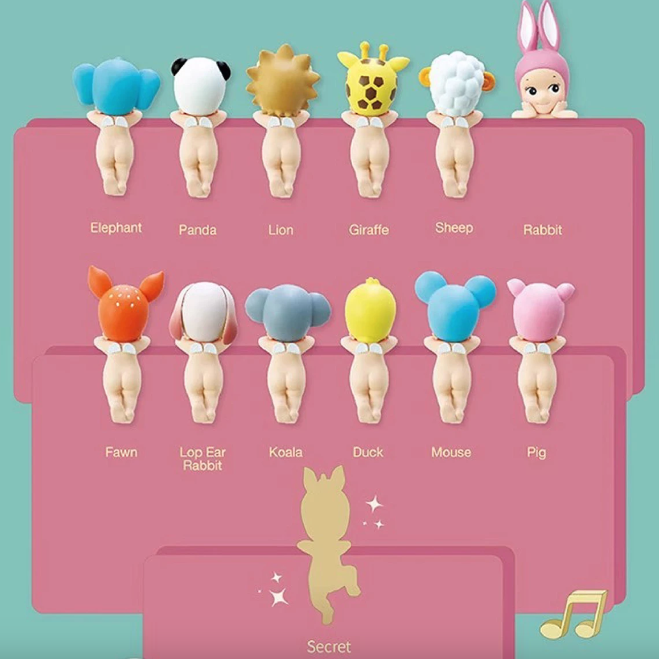 Sonny Angel Hippers Animal Series Blind Box Figures - Image 2