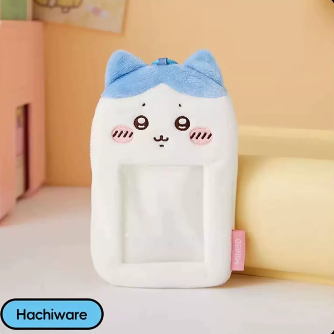 MINISO Chiikawa Plush Card‑Holder Keychain - Image 6