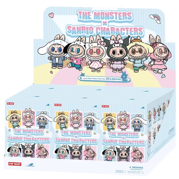 THE MONSTERS x Hello kitty and Friends Series - Vinyl Plush Pendant Blind Box - Image 11