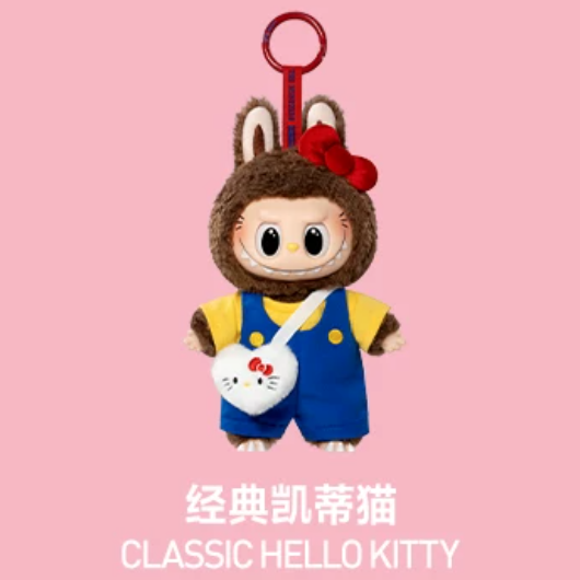 THE MONSTERS x Hello kitty and Friends Series - Vinyl Plush Pendant Blind Box - Image 9
