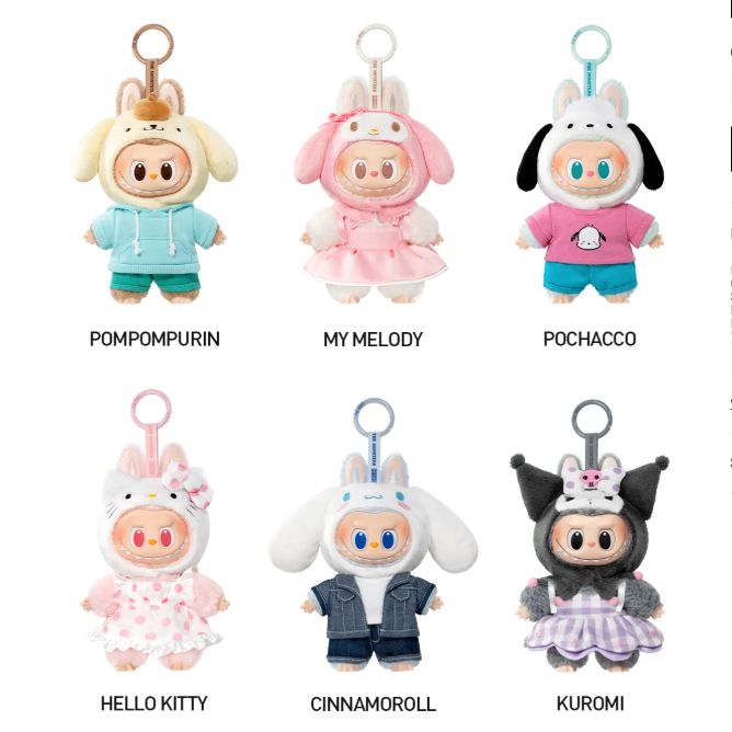 THE MONSTERS x Hello kitty and Friends Series - Vinyl Plush Pendant Blind Box - Image 10
