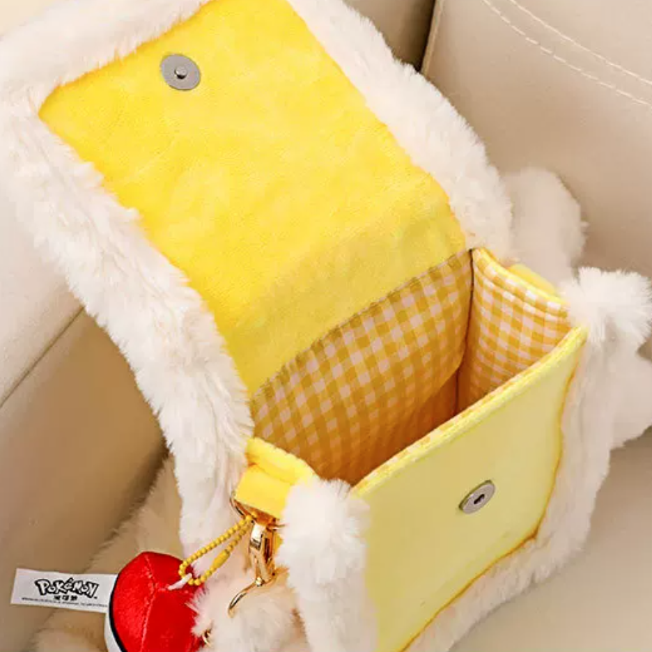 POTDEMIEL Pokémon Pikachu Plush Crossbody Bag - Image 5